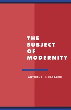 portada The Subject of Modernity Paperback (Literature, Culture, Theory) (en Inglés)