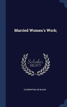 portada Married Women's Work;