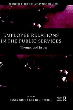 portada employee relations in the public services (en Inglés)