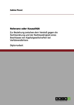 portada Relevanz oder Kausalität (German Edition)