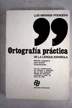 portada Ortografia Practica de la Lengua Española