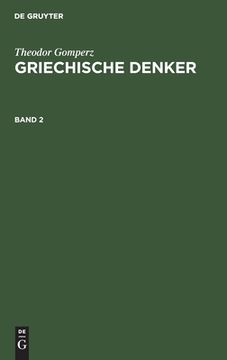 portada Griechische Denker Griechische Denker (German Edition) [Hardcover ] (in German)