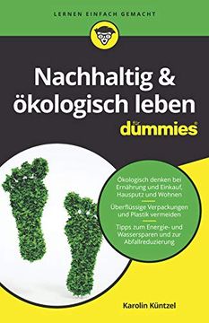 portada Nachhaltig & Ökologisch Leben für Dummies (en Alemán)