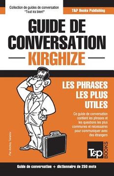 portada Guide de conversation Français-Kirghize et mini dictionnaire de 250 mots