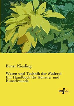 portada Wesen und Technik der Malerei (en Alemán)