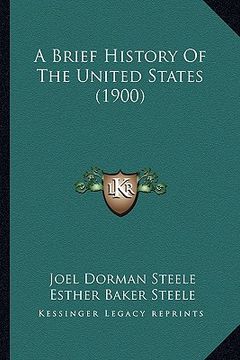 portada a brief history of the united states (1900)