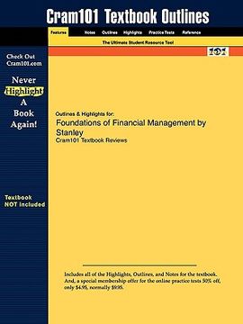 portada studyguide for foundations of financial management by stanley b. block & geoffrey a. hirt, isbn 9780072837360