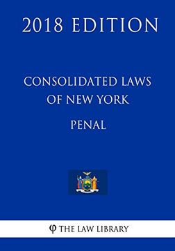 portada Consolidated Laws of new York - Penal (en Inglés)
