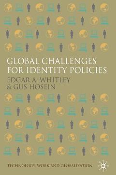 portada Global Challenges for Identity Policies (en Inglés)