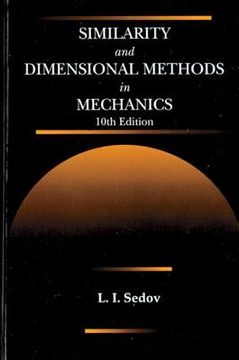 portada similarity and dimensional methods in mechanics, tenth edition