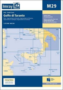 portada Imray Chart M29: Golfo Di Taranto