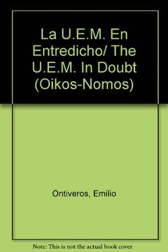 portada La UEM en entredicho (Oikos Nomos) (in Spanish)
