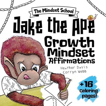 portada Jake the Ape's Growth Mindset Affirmations (en Inglés)