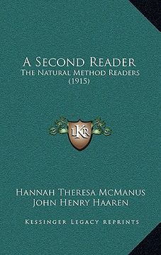 portada a second reader: the natural method readers (1915) (in English)