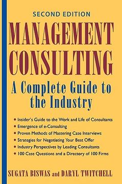 portada management consulting: a complete guide to the industry (in English)