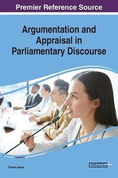 portada Argumentation and Appraisal in Parliamentary Discourse (en Inglés)