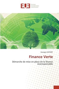 portada Finance Verte (en Francés)