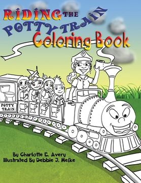 portada Riding The Potty Train: Coloring book