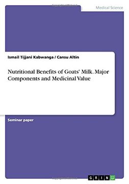 portada Nutritional Benefits of Goats' Milk. Major Components and Medicinal Value