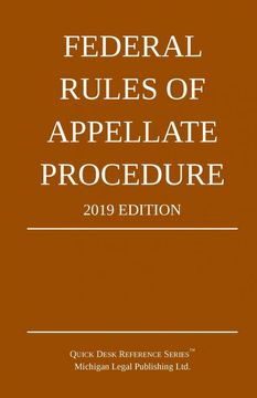 portada Federal Rules of Appellate Procedure; 2019 Edition: With Appendix of Length Limits and Official Forms 
