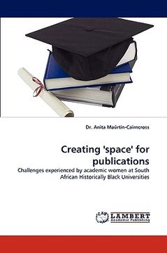 portada creating 'space' for publications (en Inglés)