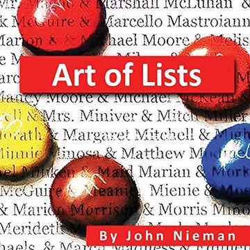portada Art of Lists (en Inglés)