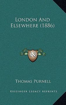 portada london and elsewhere (1886) (en Inglés)