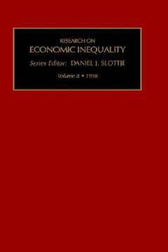 portada research on economic inequality: vol 8 (en Inglés)