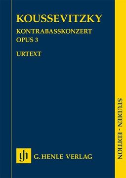 portada Koussevitzky, Serge - Kontrabasskonzert op. 3