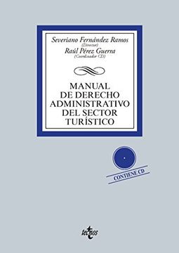 portada Manual de Derecho Administrativo del sector turístico