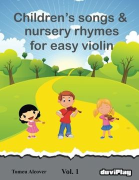 portada Children's songs & nursery rhymes for easy violin. Vol 1.: Volume 1