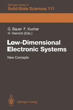 portada low-dimensional electronic systems: new concepts (en Inglés)