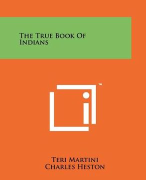 portada the true book of indians (en Inglés)