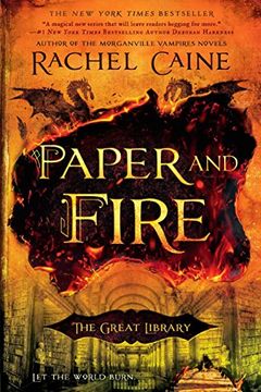 portada Paper and Fire (The Great Library) (in English)