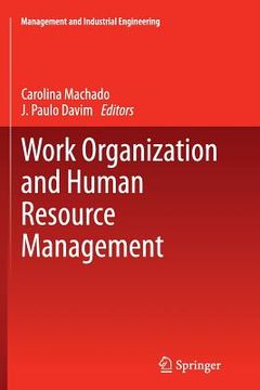 portada Work Organization and Human Resource Management (en Inglés)