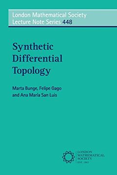 portada Synthetic Differential Topology (London Mathematical Society Lecture Note Series) (en Inglés)