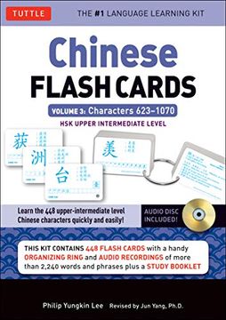 portada Chinese Flash Cards kit Volume 3: Hsk Upper Intermediate Level (Audio cd Included) (en Inglés)