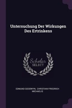 portada Untersuchung Der Wirkungen Des Ertrinkens (en Inglés)