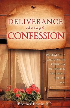 portada deliverance through confession (en Inglés)