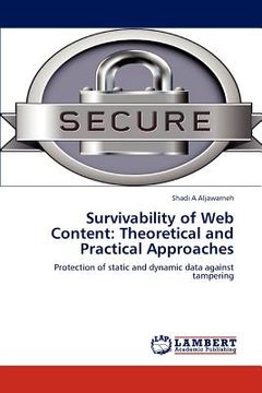 portada survivability of web content: theoretical and practical approaches (en Inglés)