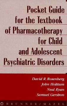 portada pocket guide for textbook of pharmocotherapy (en Inglés)