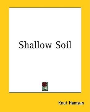 portada shallow soil (en Inglés)