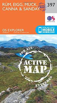 portada Rum, Eigg, Muck, Canna and Sanday 1 : 25 000 (OS Explorer Active Map)