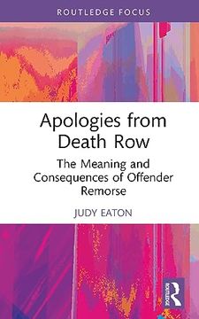 portada Apologies From Death row (in English)