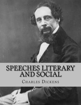portada Speeches Literary and Social (en Inglés)