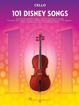 portada 101 Disney Songs: For Cello 