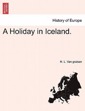 portada a holiday in iceland. (in English)