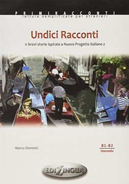 portada Primiracconti: Undici Racconti (B1-B2) Ispirati a Nuovo Progetto Italiano 2 (en Italiano)