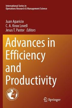 portada Advances in Efficiency and Productivity (en Inglés)