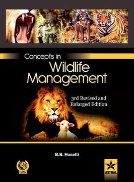 portada Concepts in Wildlife Management 3rd Revised and Enlarged Edn (en Inglés)